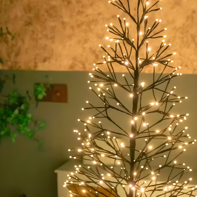 Árvore Cintilantes LEDs Embutida - Ideal para sua Decoração ✨