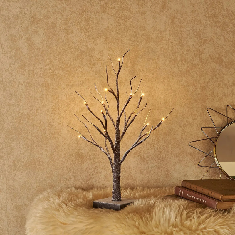 Árvore de Natal Decorativa Premium com Toque Invernoso