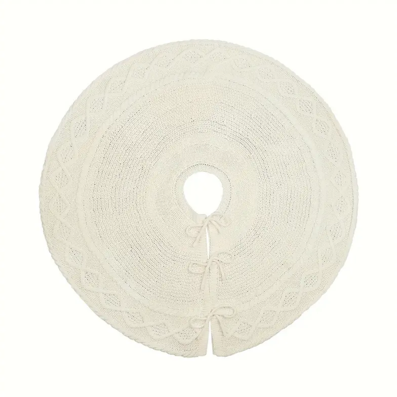 Saia de Árvore de Natal Tricotada Elegante 62, 72 e 82cm